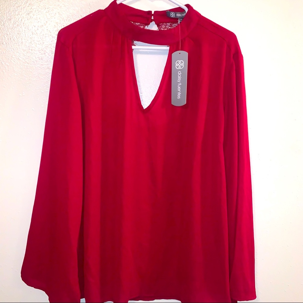 Daisy Fuentes 1X  Blouse